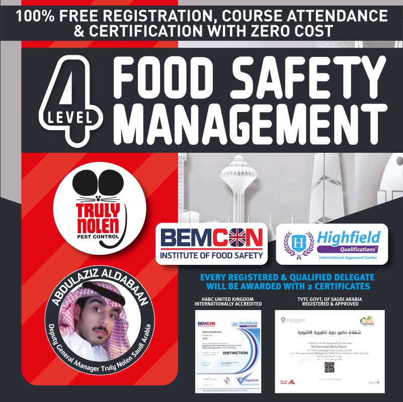 Truly Nolen Food Safety L4 2021
