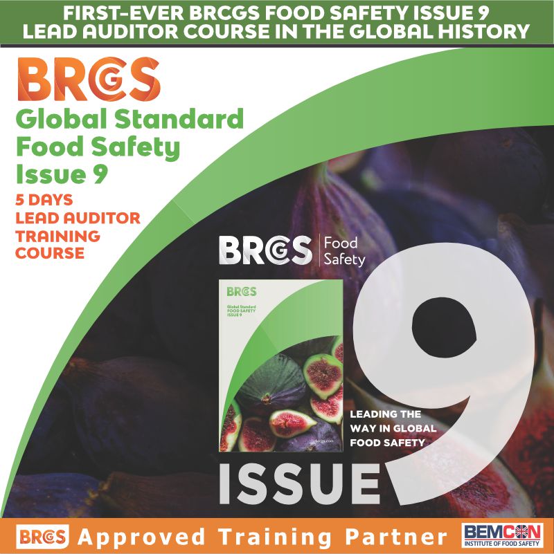 BRCGS 5Days Food Safety Issue9 - BRCGSheader - BEMCON