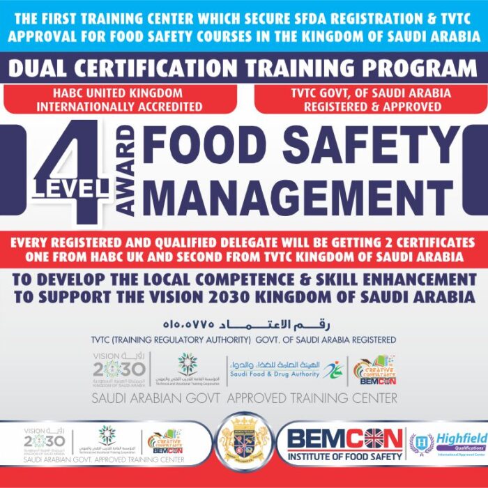 Food Safety Level 4 2022