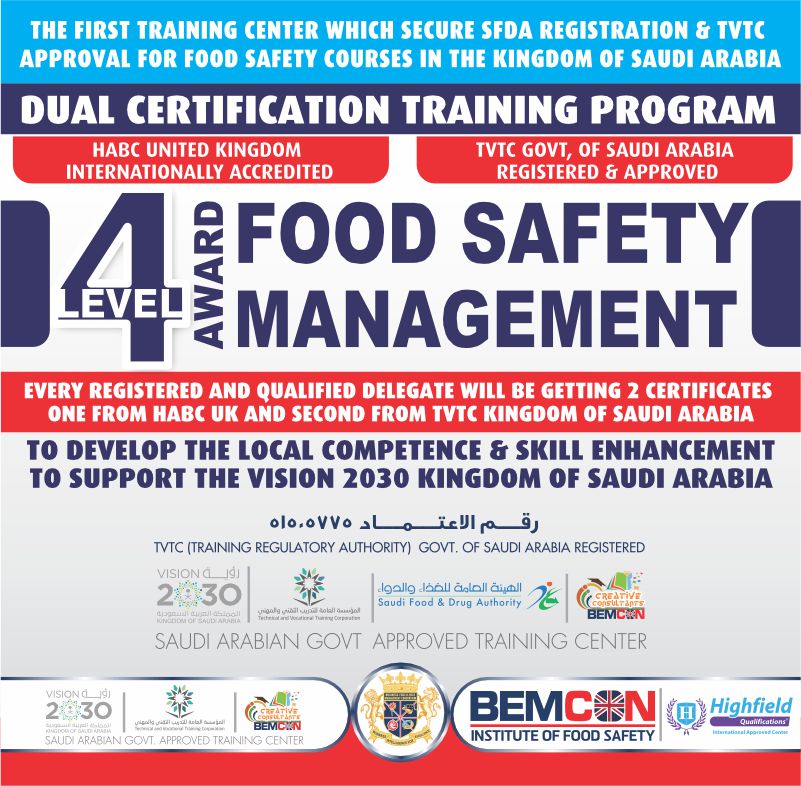 Food Safety Level 4 2022